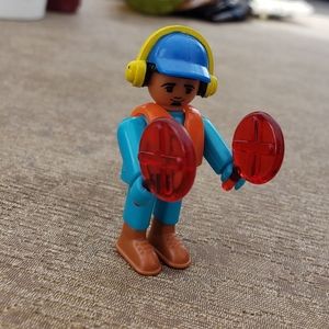 Playmobil Air Traffic / Airplane Control Worker